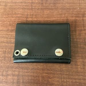 Leather Tri-fold wallet